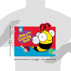 Step By Step Colouring Book 2-3 Years Initiate - Albagame