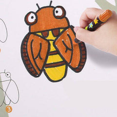 Step By Step Drawing Book Cartoon Characters - Albagame