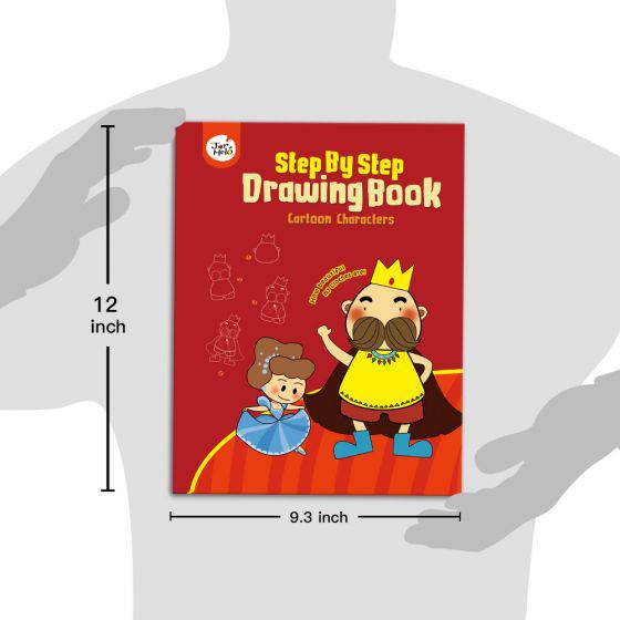 Step By Step Drawing Book Cartoon Characters - Albagame
