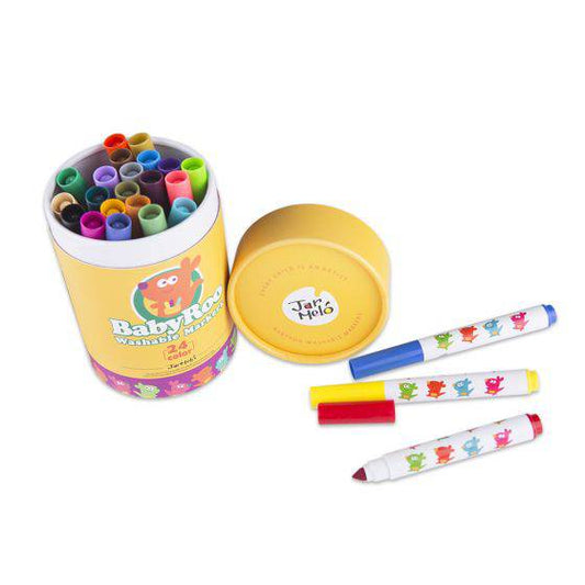 Washable Markers Baby Roo 24 Colours - Albagame