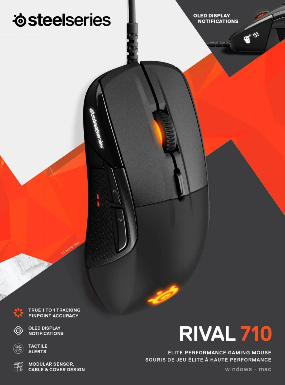 Mouse Steelseries Rival 710 - Albagame