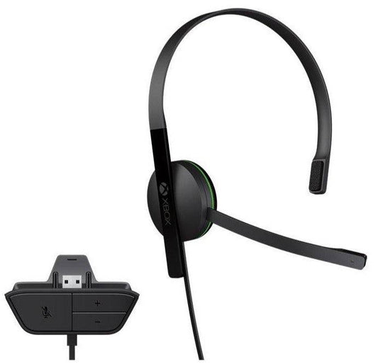 Headset Xbox One Microsoft Chat R - Albagame