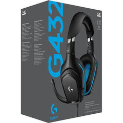 Headset Logitech G432 7.1 Leatherette - Albagame