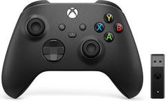 Controller Xbox Series X Wireless Shock Black + PC Adapter - Albagame