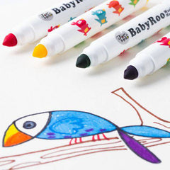Washable Markers Baby Roo 12 Colours - Albagame