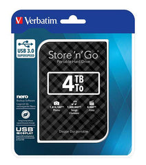 Hdd External 4TB Verbatim USB 3.0 [24768] - Albagame