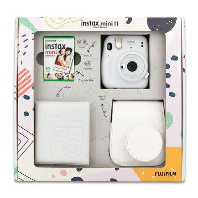 Camera Instax Mini 11 Ice White Bundle Box - Albagame