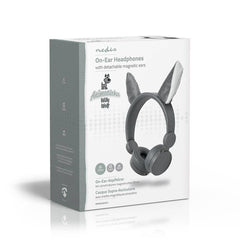 Headphone Nedis Animaticks Willy Wolf Wired - Albagame