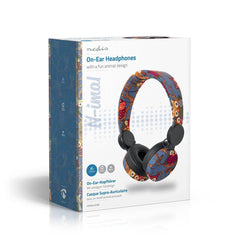 Headphone Nedis N-imal Owl Black Wired - Albagame