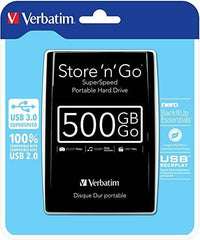 Hdd External 500GB Verbatim Store ’N Go 3.0 [53029] - Albagame