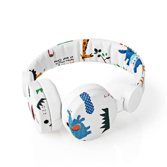 Headphone Nedis N-imal Safari White Wired - Albagame