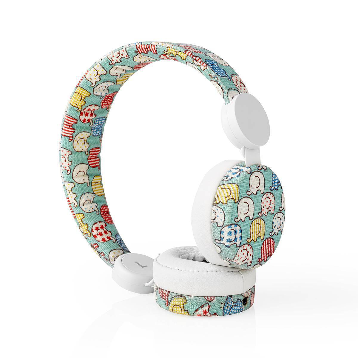 Headphone Nedis N-imal Elephant White Wired - Albagame
