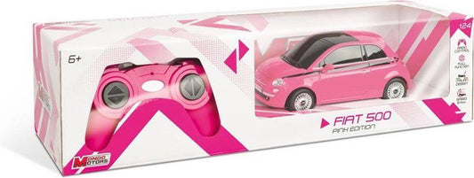 Vehicle Mondo Motors Fiat 500 Pink Edition R/C 1:24 - Albagame