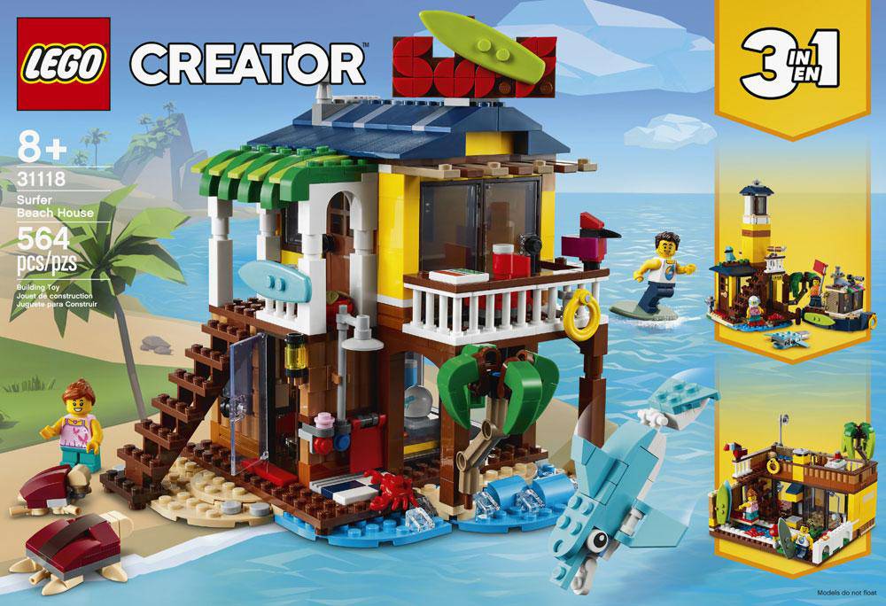 Lego Creator Surfer Beach House 31118 - Albagame