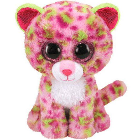 Plush Ty Beanie Boos Lainey Pink Leopard 24cm - Albagame