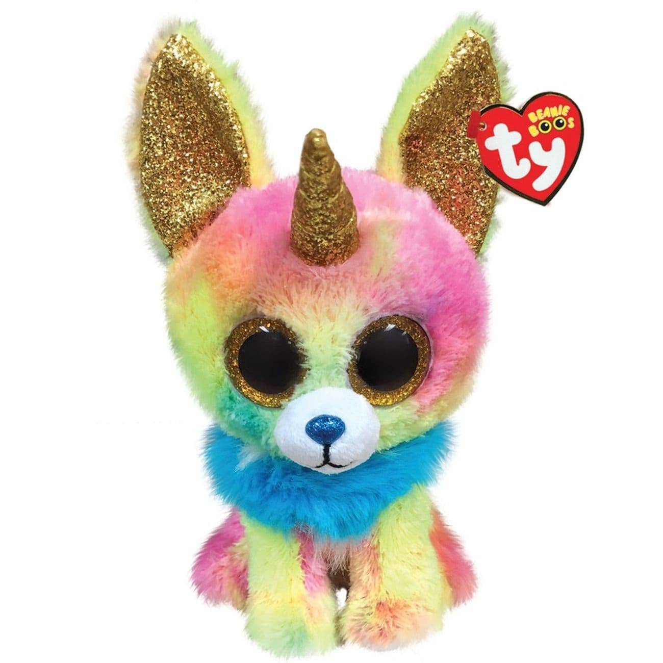 Plush Ty Beanie Boos YiPS Chihuahua With Horn 15cm - Albagame