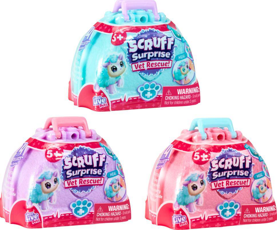 Figure Little Live Pets Scruff Surprise Vet Resque - Albagame