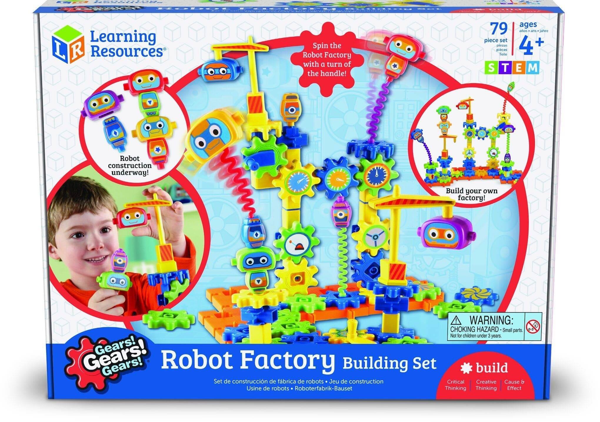 Gears!Gears!Gears! Robot Factory Building Set - Albagame