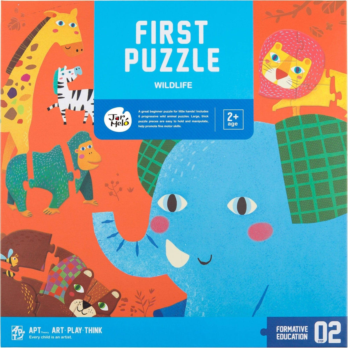 First Puzzle Set Wildlife Animals - Albagame