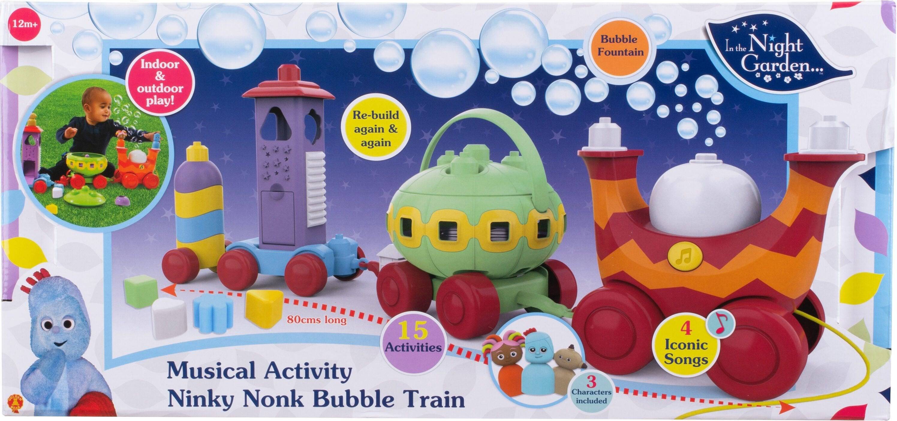 ITNG Garden Musical Activity Ninky Nonk Bubble Train - Albagame