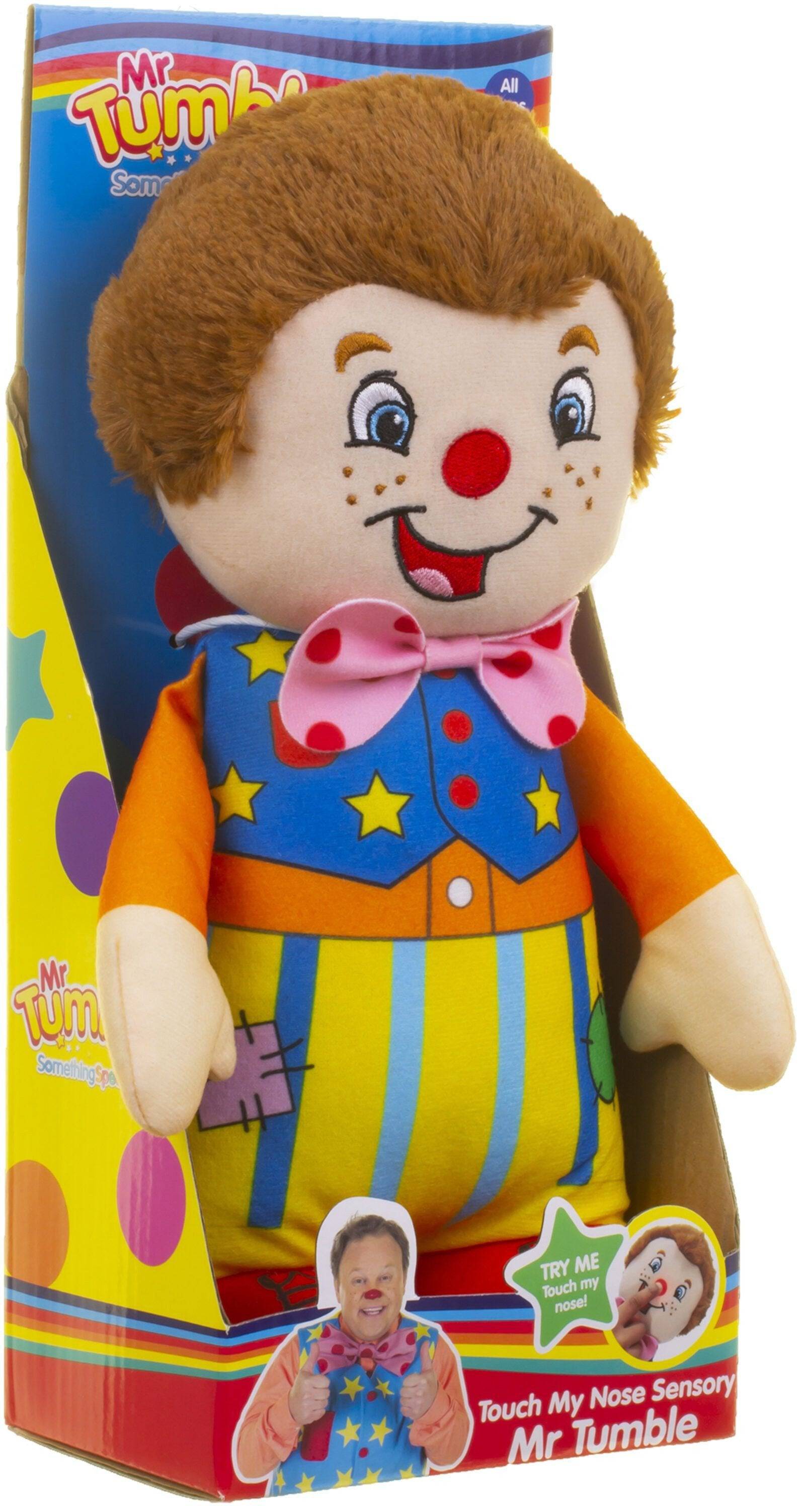 Mr.Tumble Touch My Nose Sensory Soft Toy - Albagame