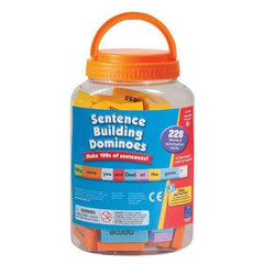 Sentence Building Dominoes - Albagame