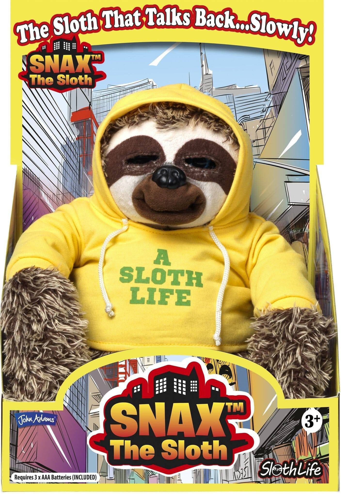 Plush Snax The Sloth - Albagame