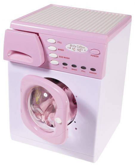 Little Helper Eletronic Washer Pink - Albagame