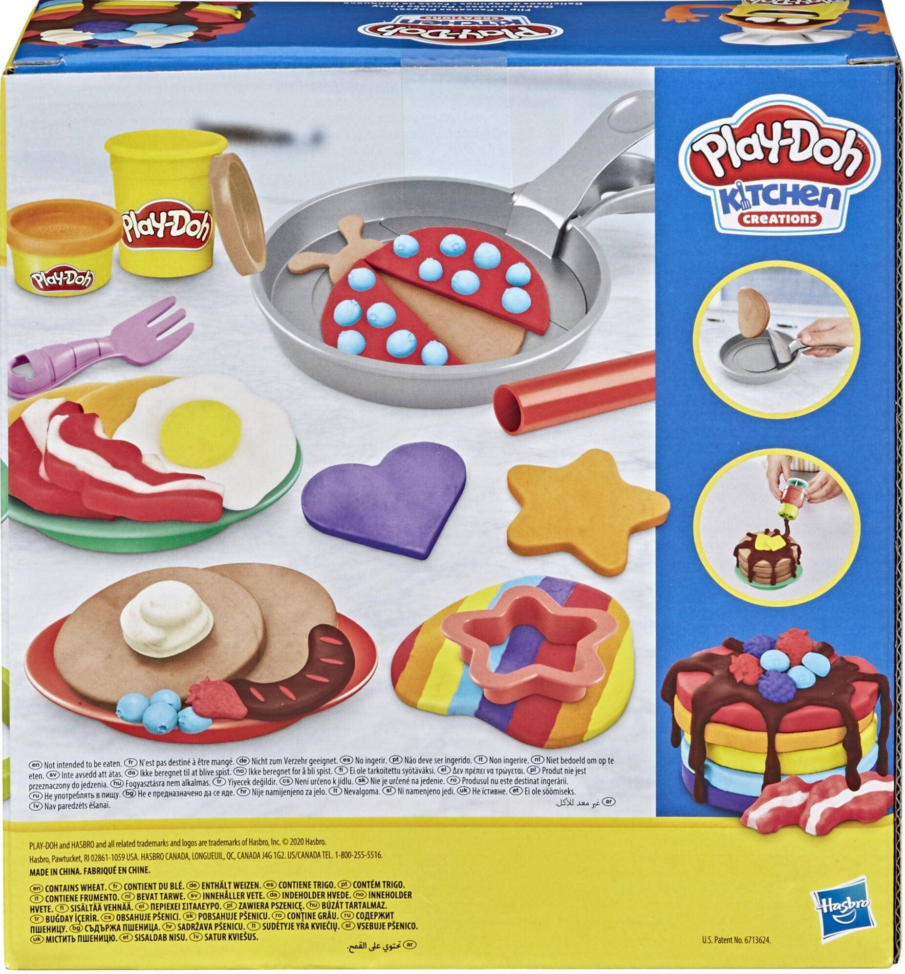 Playdoh Kitchen Creations Flip ’N Pancakes Playset - Albagame