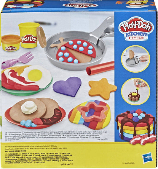 Playdoh Kitchen Creations Flip ’N Pancakes Playset - Albagame