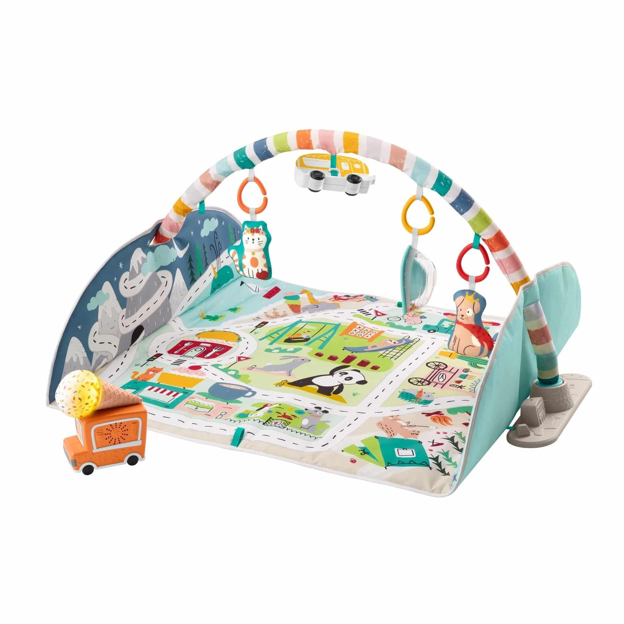 Fisher Price Activity City Gym To Jumbo Mat - Albagame