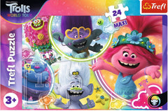 Puzzle Maxi Trefl The Music World Of Trolls - Albagame