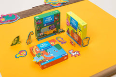 First Puzzle Set Wildlife Animals - Albagame