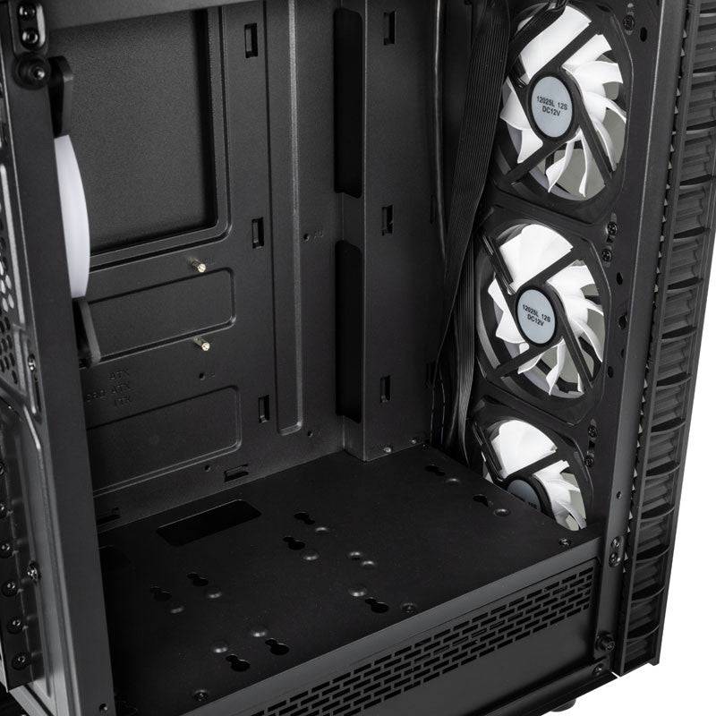Case Kolink Observatory Lite RGB Midi-Tower Tempered Glass Black - Albagame