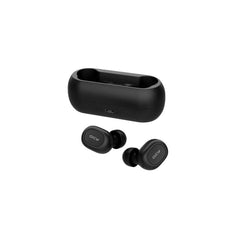 Earphones Wireless Bluetooth QCY T1C TWS Earbuds 5.0 6mm 4Hrs Black - Albagame