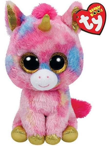 Plush Ty Beanie Boos Fantasia Multicolor Unicorn 15cm - Albagame