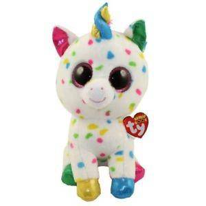 Plush Ty Beanie Boos Harmonie Speckled Unicorn 15cm - Albagame