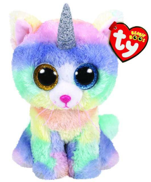 Plush Ty Beanie Boos Heather Cat With Horn 15cm - Albagame