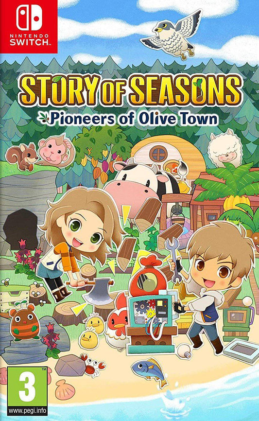Switch Story Of Seasons Pioneers Of Olive Town - Albagame
