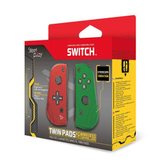 Controller Nintendo Switch Steelplay Twin Pads Red & Green - Albagame