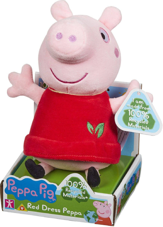 Plush Peppa Pig Eco Red Dress - Albagame