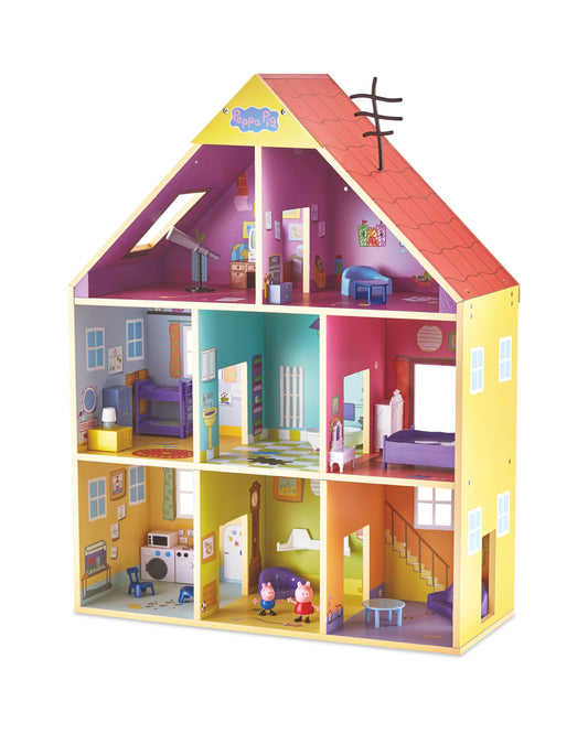Set Peppa Pig Wooden Playhouse - Albagame