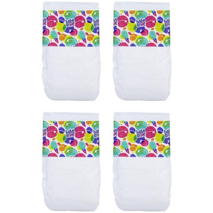 Set Baby Alive Doll Diapers - Albagame