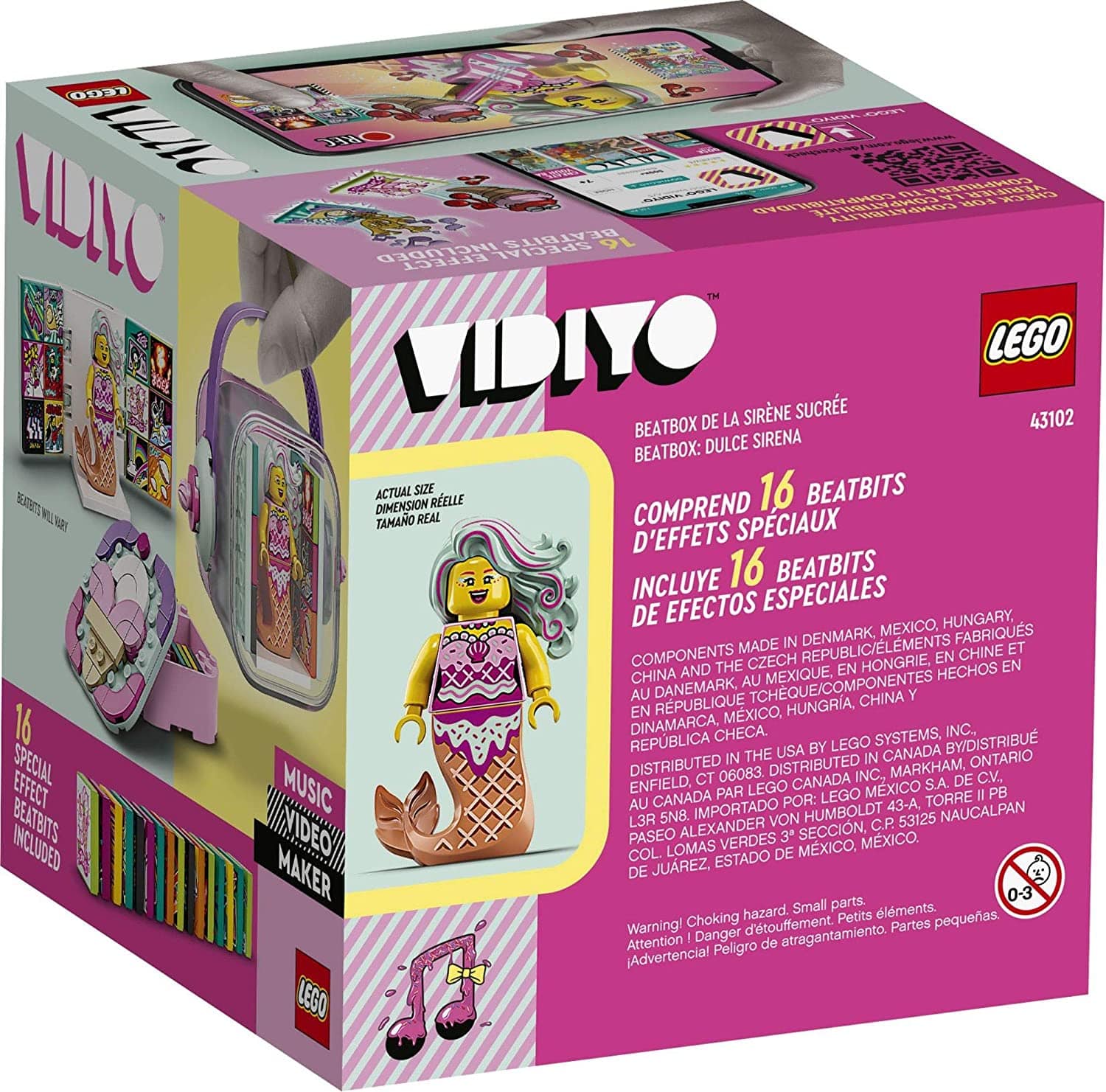 Lego Vidiyo Candy Mermaid BeatBox 43102 - Albagame