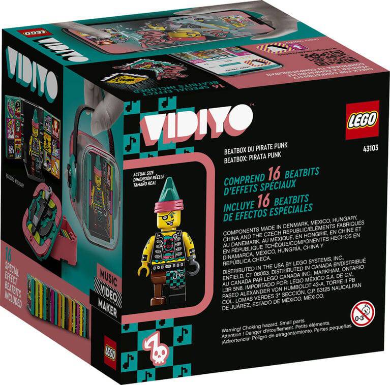 Lego Vidiyo Punk Pirate BeatBox 43103 - Albagame