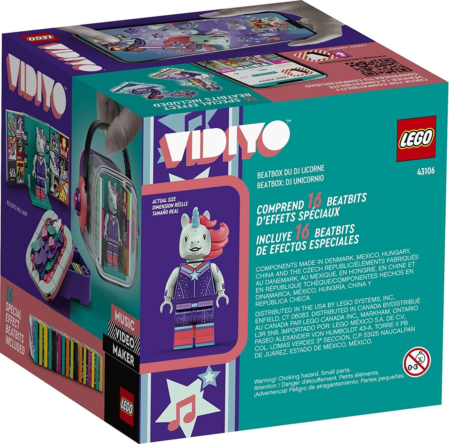 Lego Vidiyo Unicorn DJ BeatBox 43106 - Albagame