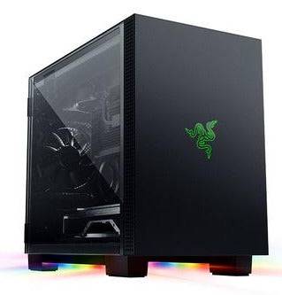 Case Razer Tomahawk M1 Mini-ITX Chroma RGB Dual Side Tempered Glass - Albagame