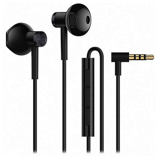 Earphone Xiaomi Mi Dual Driver Black 17141 - Albagame