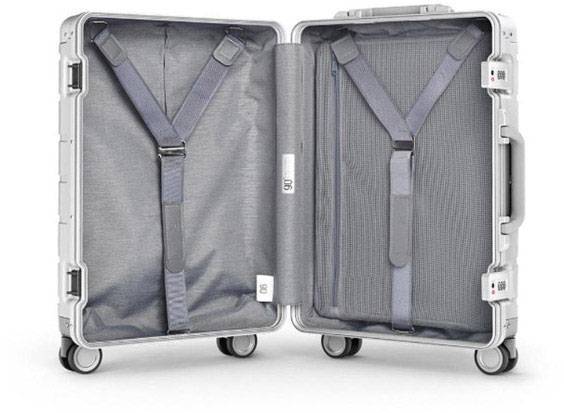 Luggage Xiaomi Metal Carry-on 20" Silver 25735 - Albagame