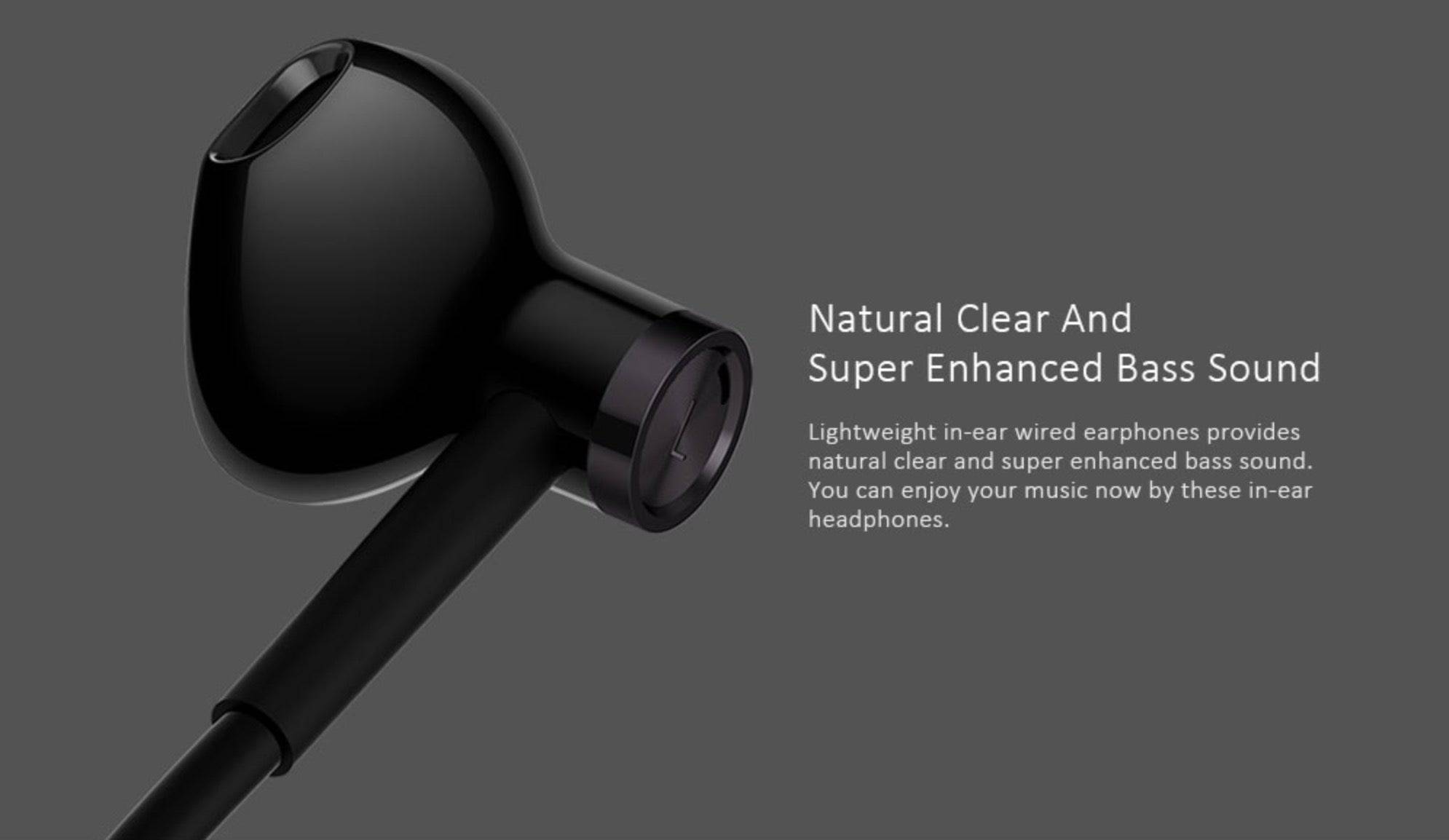 Earphone Xiaomi Mi Dual Driver Type-C Black 18718 - Albagame